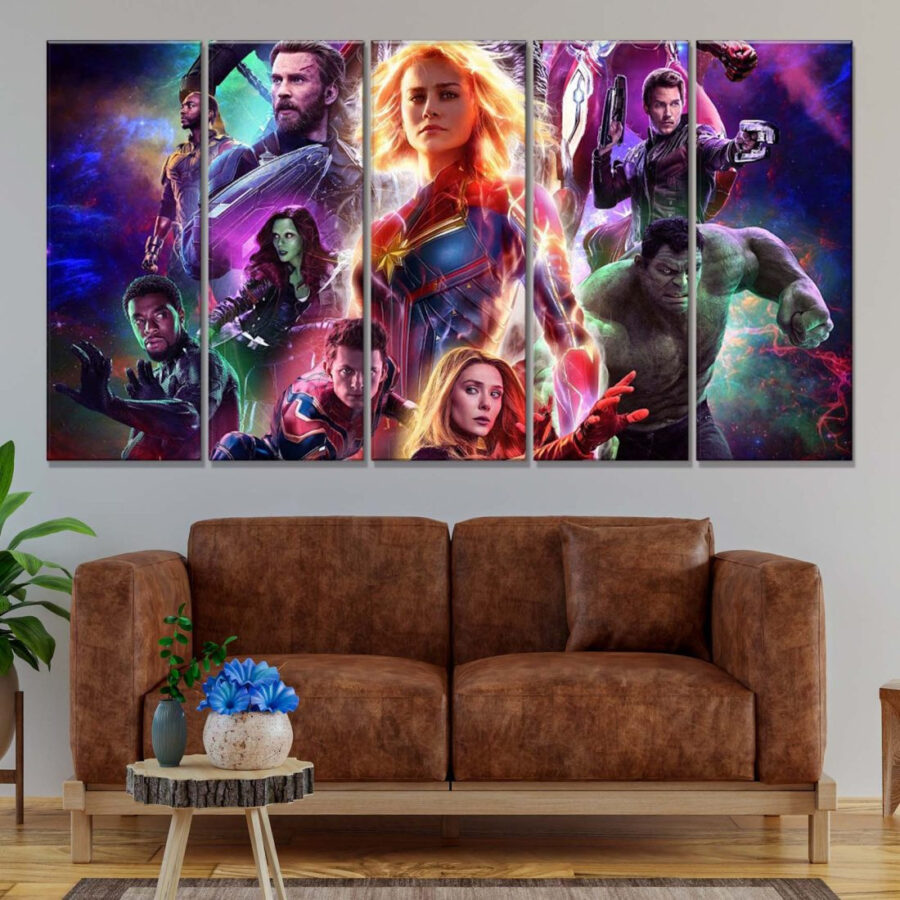 Captain Marvel Avenger Leinwandbilder – Bild 2