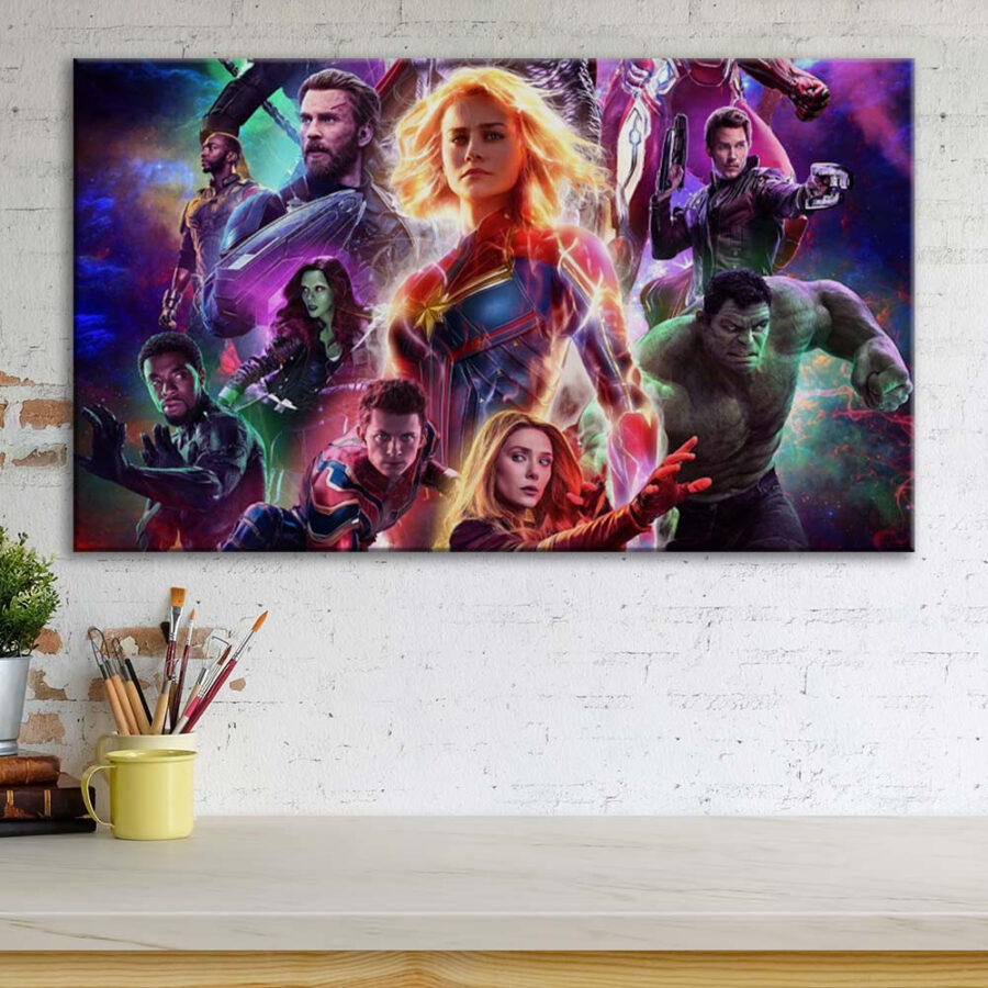Captain Marvel Avenger Leinwandbilder – Bild 3