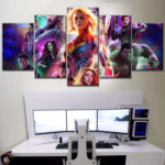 Captain Marvel Avenger Leinwandbilder