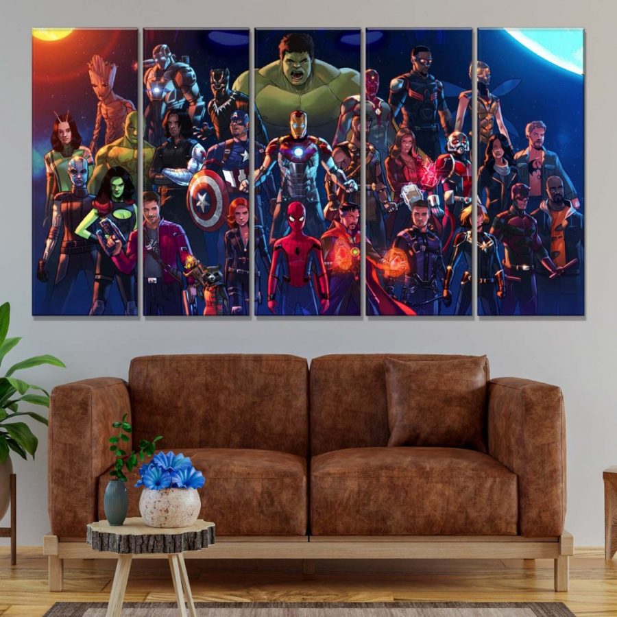 Avengers Marvel 32 Leinwandbilder – Bild 2