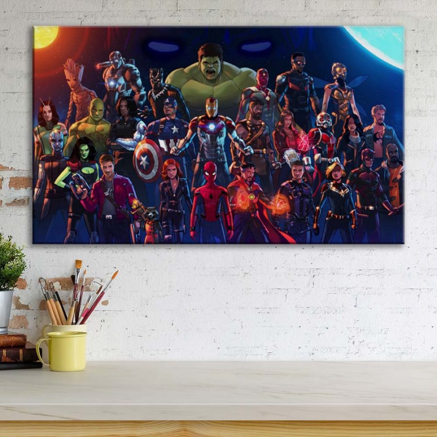 Avengers Marvel 32 Leinwandbilder – Bild 3