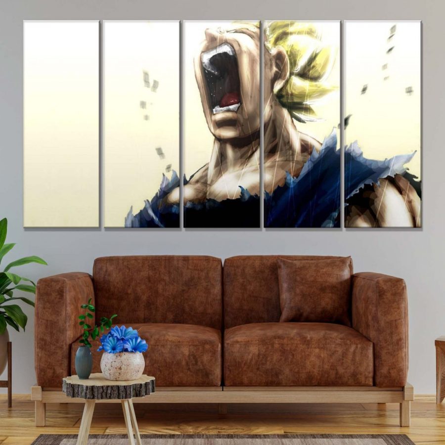 Vegeta Sacrifice Dragon Ball Z Leinwandbilder – Bild 2