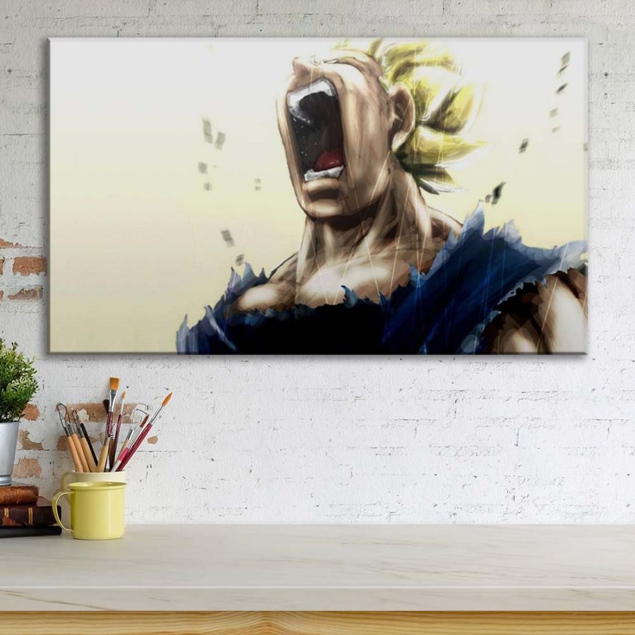 Vegeta Sacrifice Dragon Ball Z Leinwandbilder – Bild 3