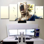Vegeta Sacrifice Dragon Ball Z Leinwandbilder