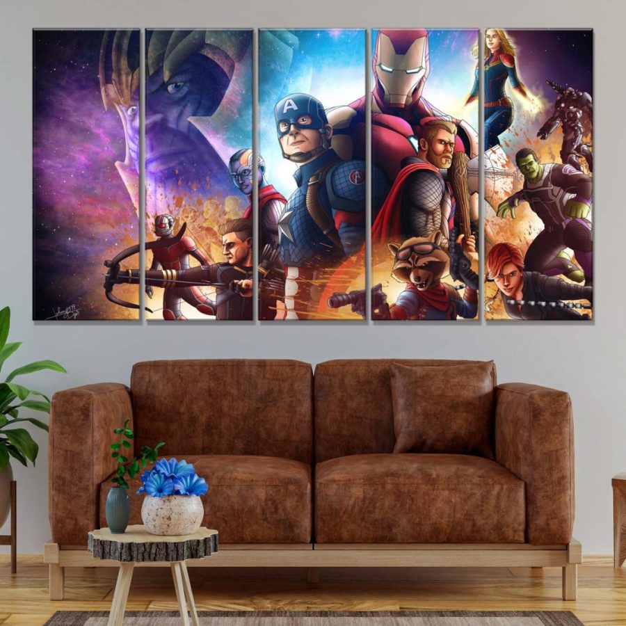 Avengers Marvel 27 Leinwandbilder – Bild 2