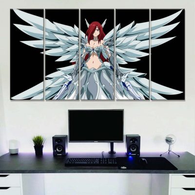 Alternative view of Erza Scarlet Fairy Tail Leinwandbilder