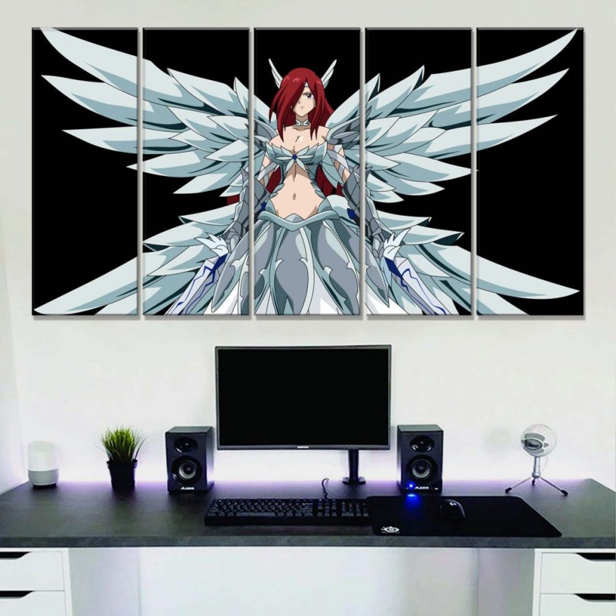 Erza Scarlet Fairy Tail Leinwandbilder – Bild 2