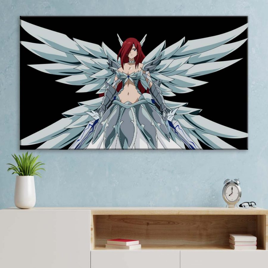 Erza Scarlet Fairy Tail Leinwandbilder – Bild 3