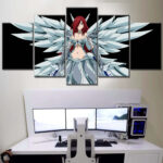 Erza Scarlet Fairy Tail Leinwandbilder