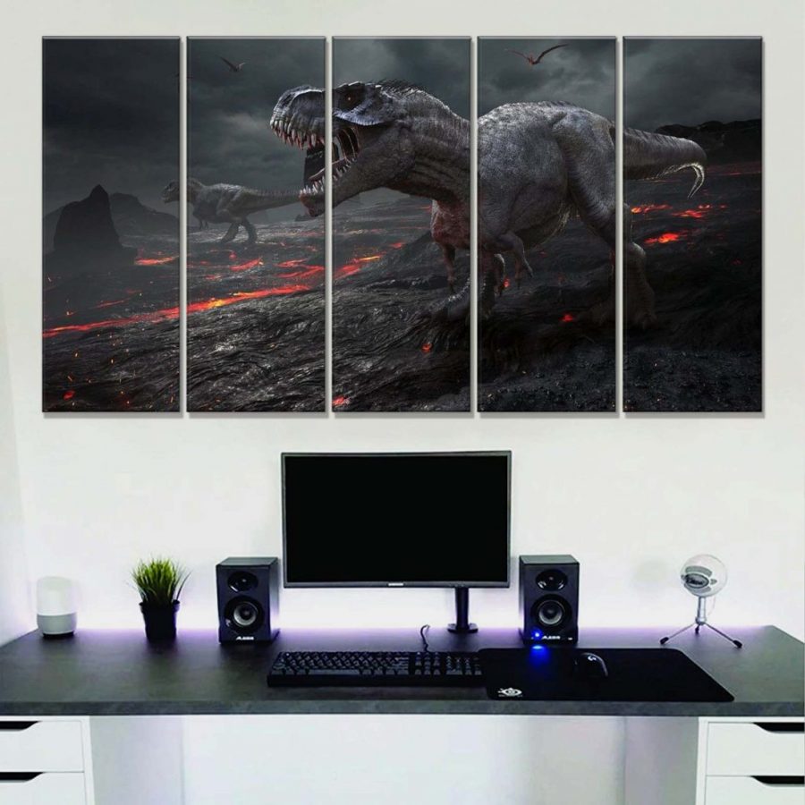 Jurassic Park 26 Leinwandbilder – Bild 2