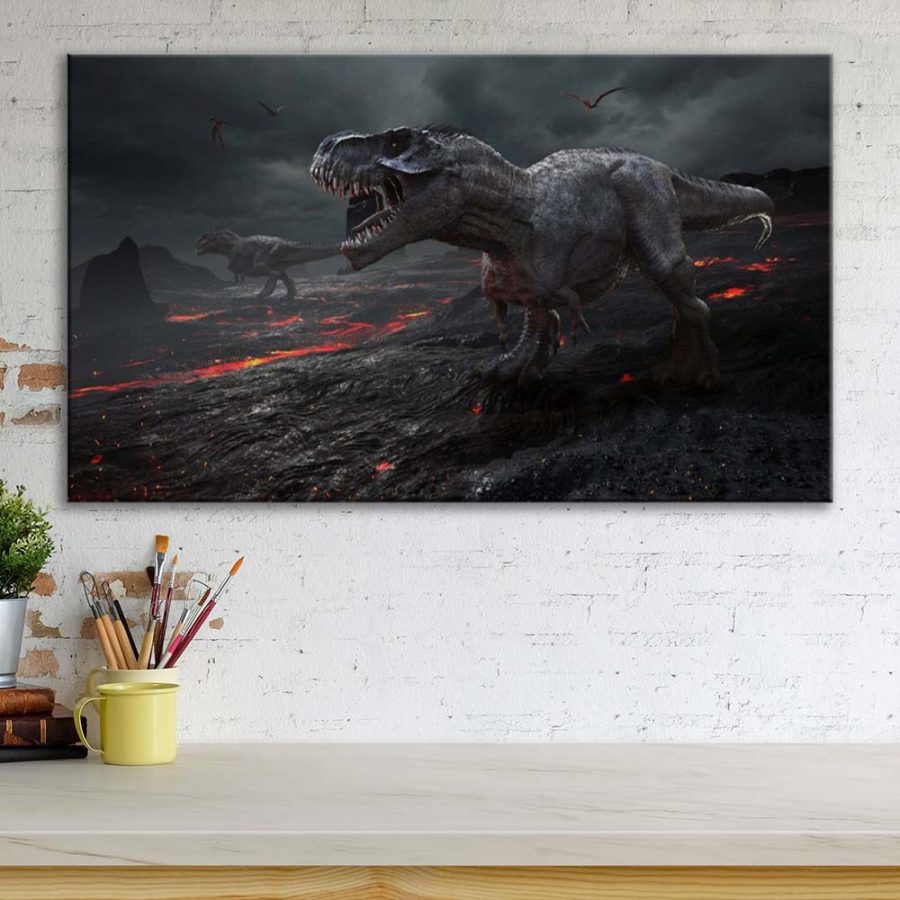 Jurassic Park 26 Leinwandbilder – Bild 3