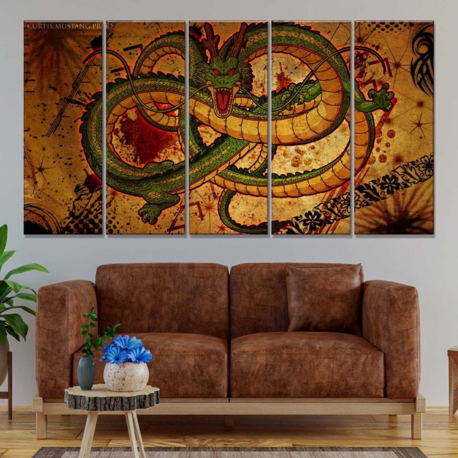 Dragon Ball Z Shenron Leinwandbilder – Bild 2