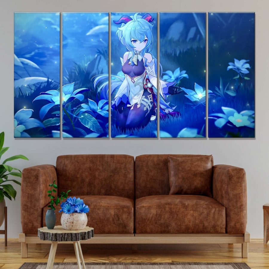 Ganyu Genshin Impact Leinwandbilder – Bild 2