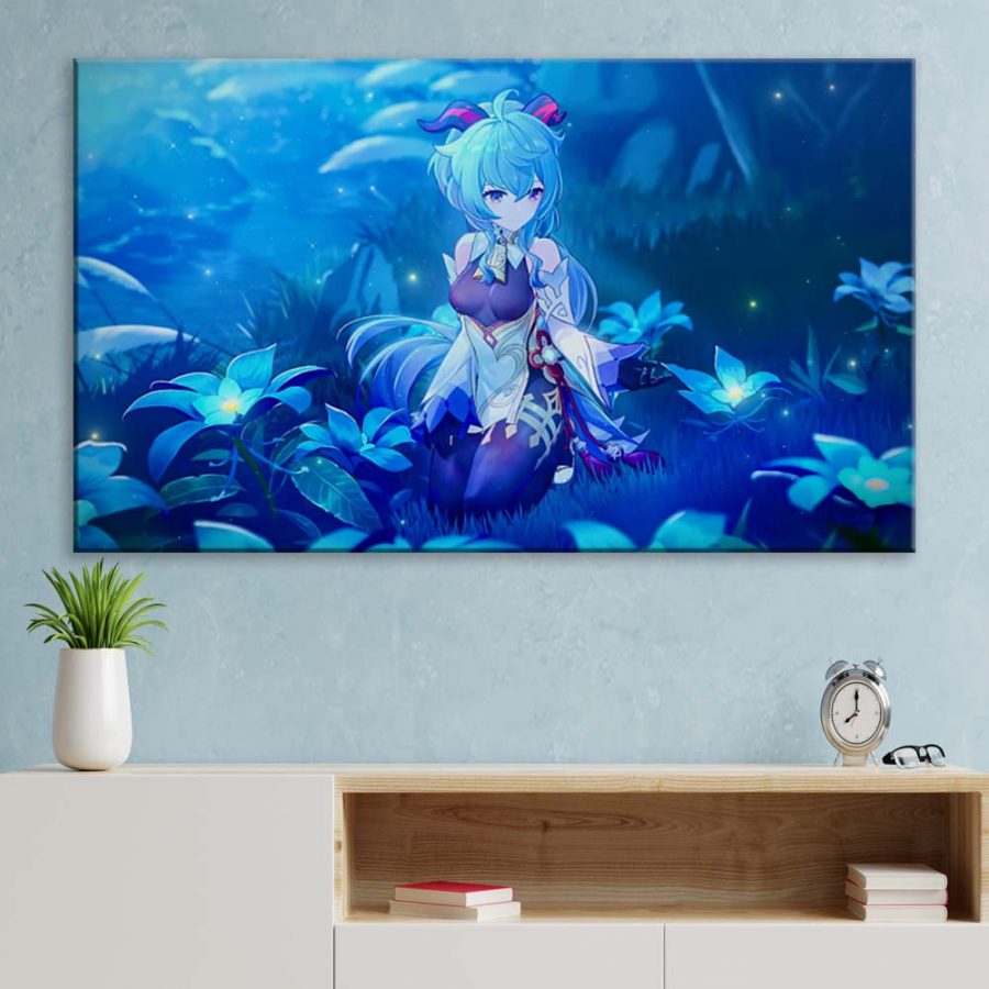 Ganyu Genshin Impact Leinwandbilder – Bild 3