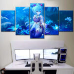 Ganyu Genshin Impact Leinwandbilder