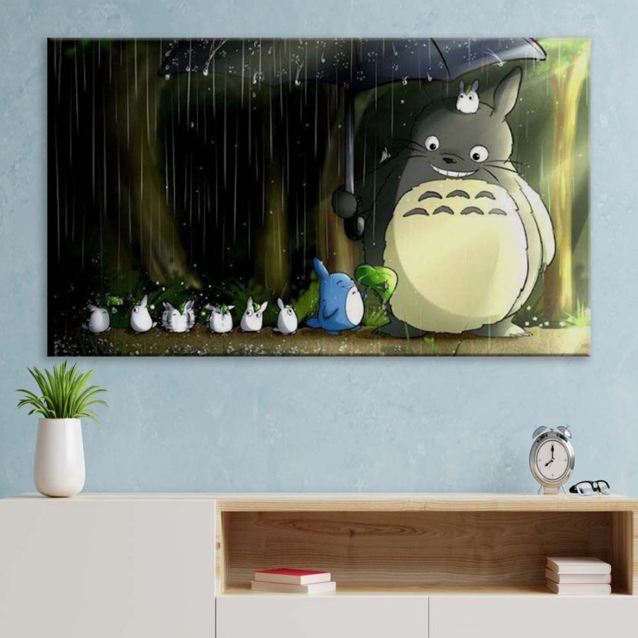 Totoro Mein Nachbar Totoro 24 Leinwandbilder – Bild 3