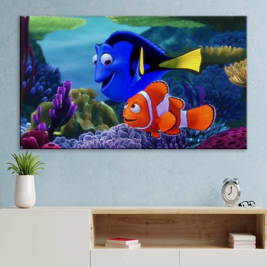 Findet Nemo Figuren 3 Leinwandbilder – Bild 3