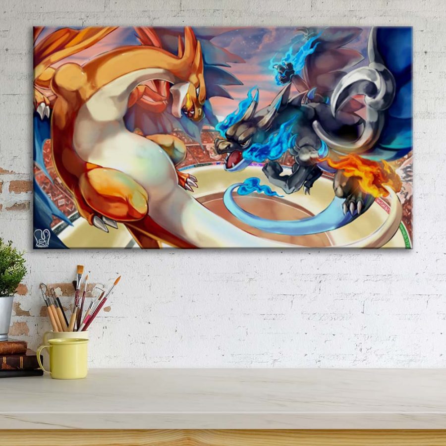 Pokemon Alle Charaktere 33 Leinwandbilder – Bild 3