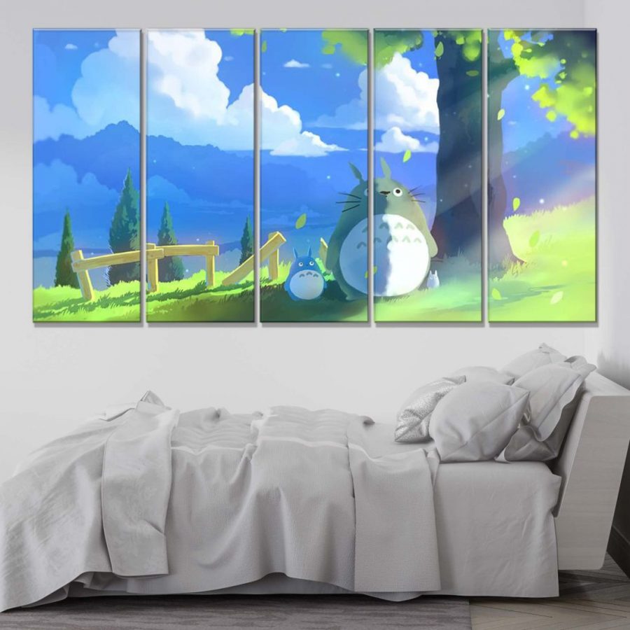 Totoro Mein Nachbar Totoro 36 Leinwandbilder – Bild 2
