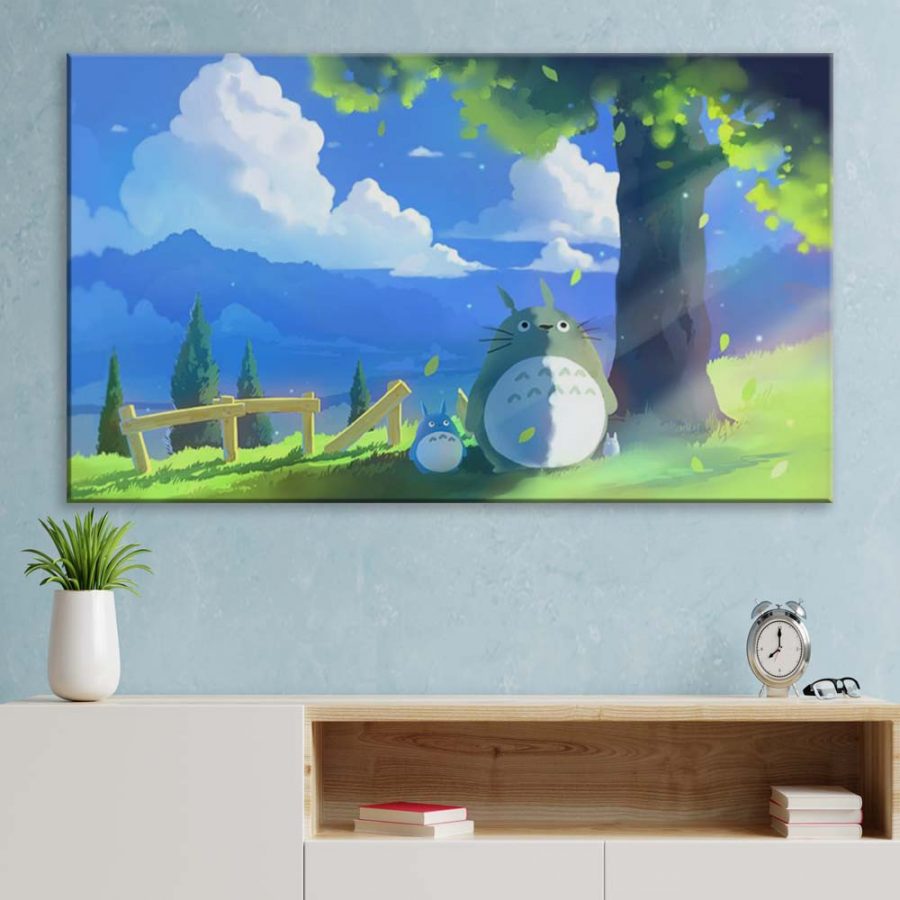 Totoro Mein Nachbar Totoro 36 Leinwandbilder – Bild 3