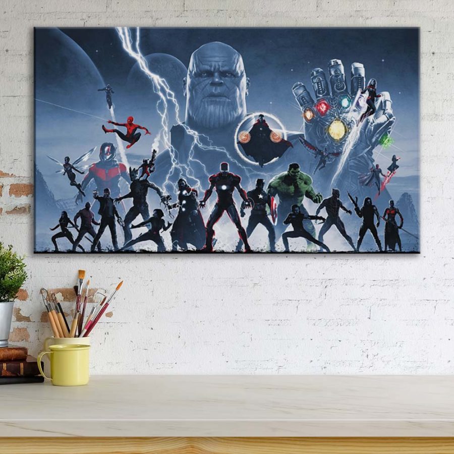 Avengers Marvel 7 Leinwandbilder – Bild 3