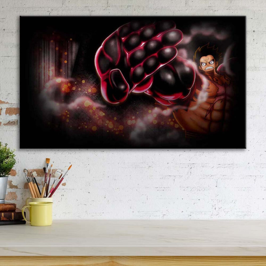 One Piece Monkey D. Luffy 58 Leinwandbilder – Bild 3