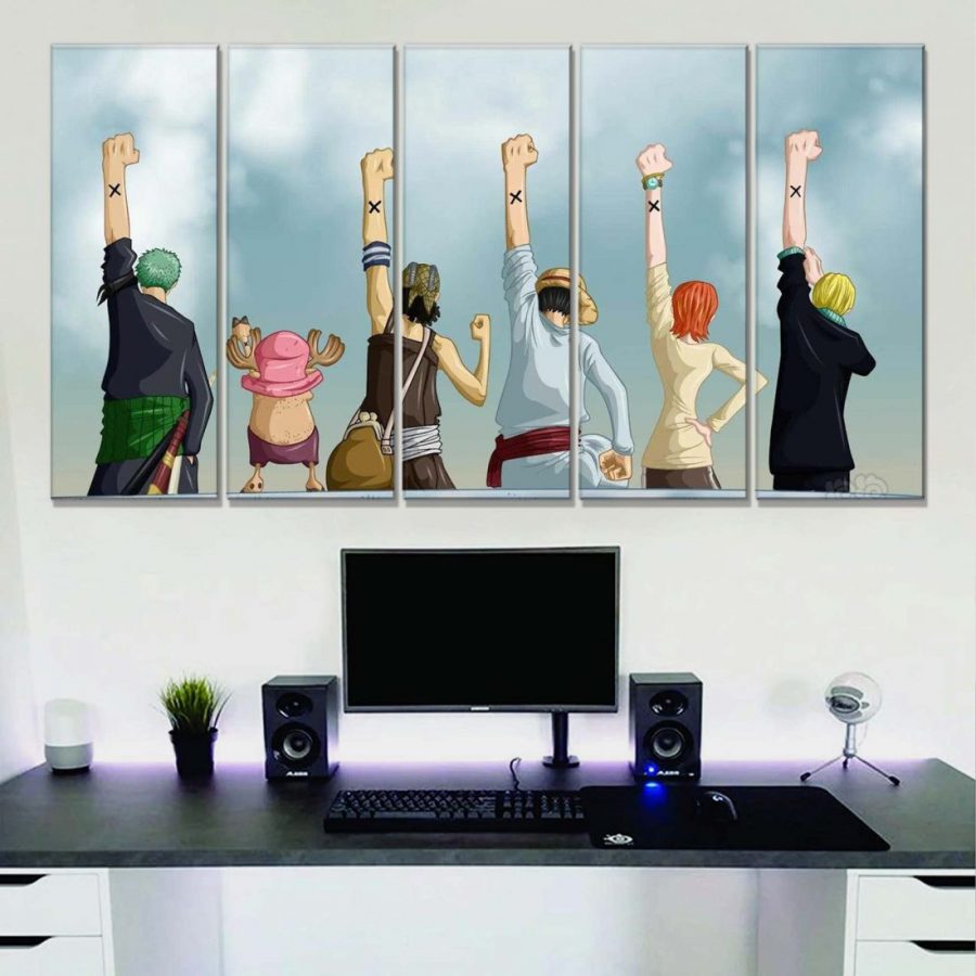 One Piece Alle Charaktere 51 Leinwandbilder – Bild 2