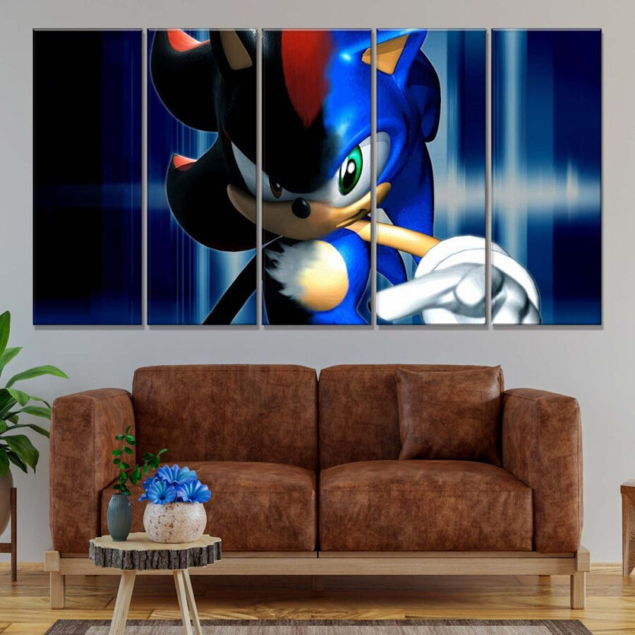 Sonic The Hedgehog 41 Leinwandbilder – Bild 2
