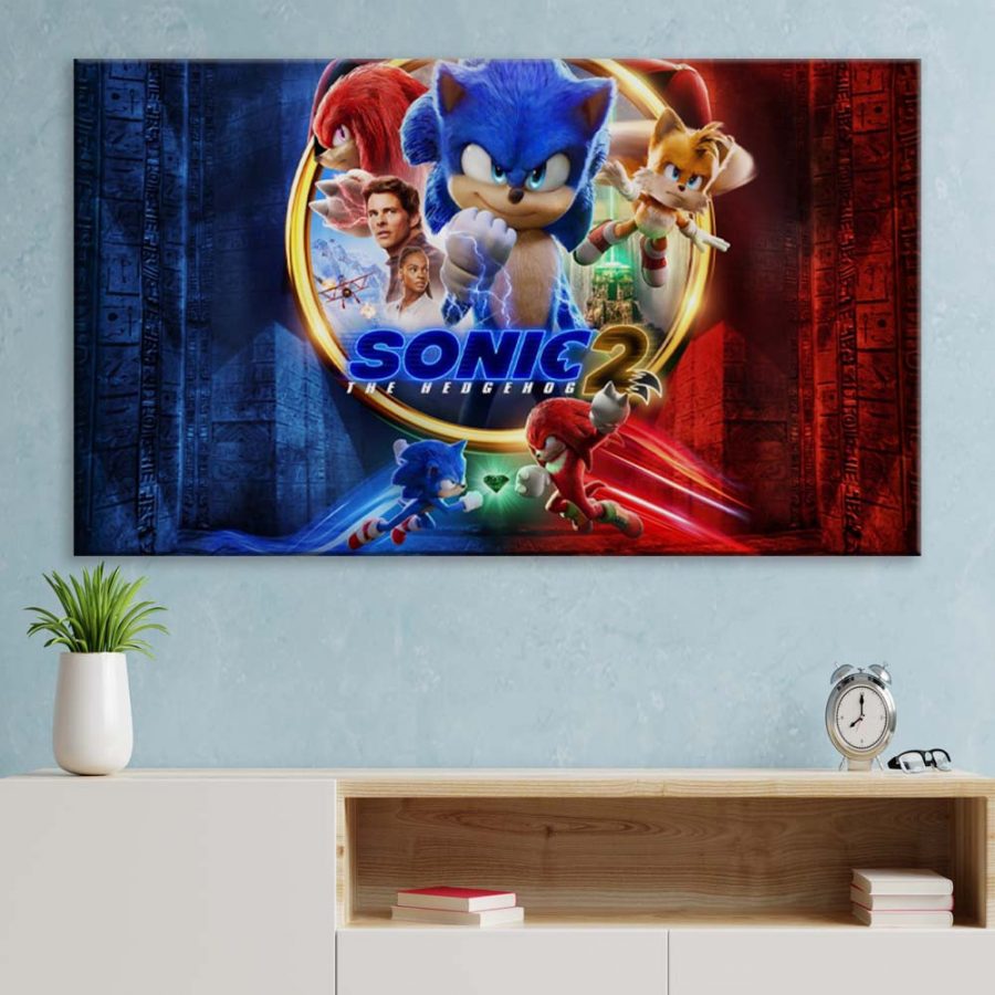 Sonic The Hedgehog 17 Leinwandbilder – Bild 3