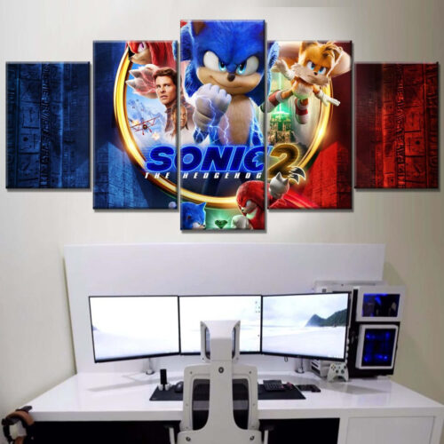 Sonic The Hedgehog 17 Leinwandbilder
