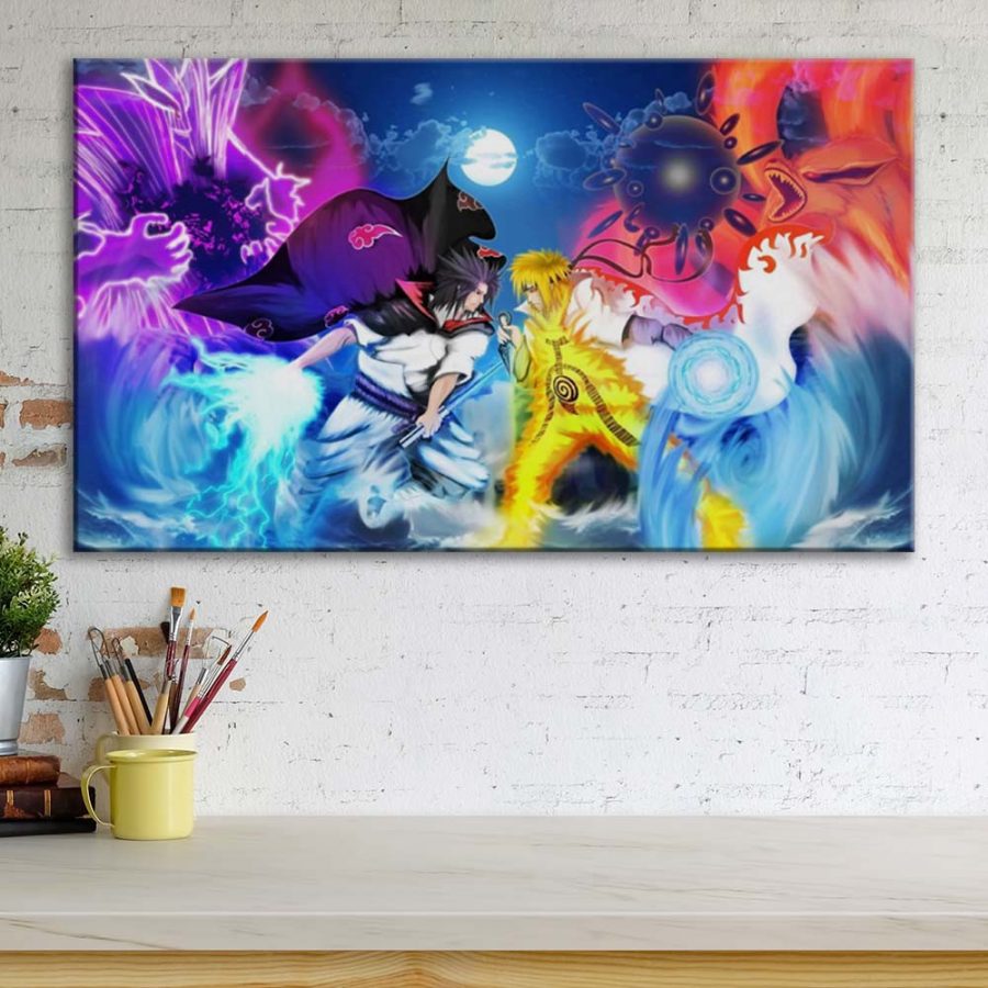 Naruto Uchiha Itachi und Naruto Leinwandbilder – Bild 3