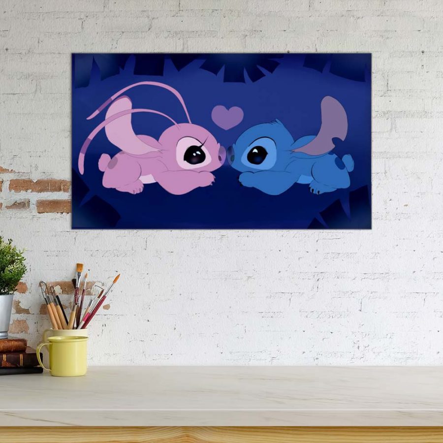 Disney Stitch and Angle 1 Leinwandbilder – Bild 3