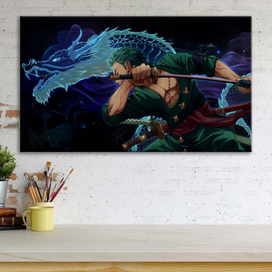 One Piece Zoro 52 Leinwandbilder – Bild 3
