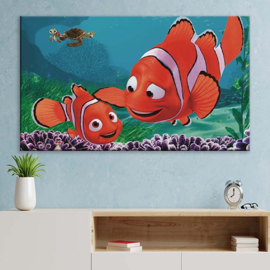 Findet Nemo Figuren 10 Leinwandbilder – Bild 3