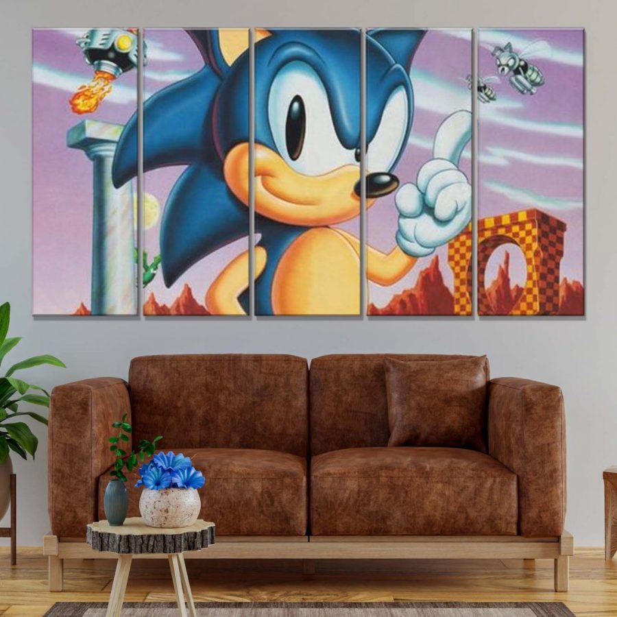 Sonic The Hedgehog 40 Leinwandbilder – Bild 2