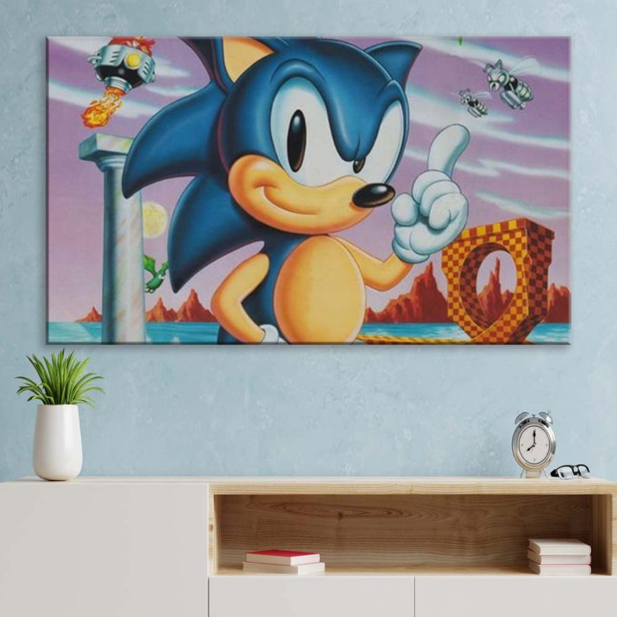 Sonic The Hedgehog 40 Leinwandbilder – Bild 3