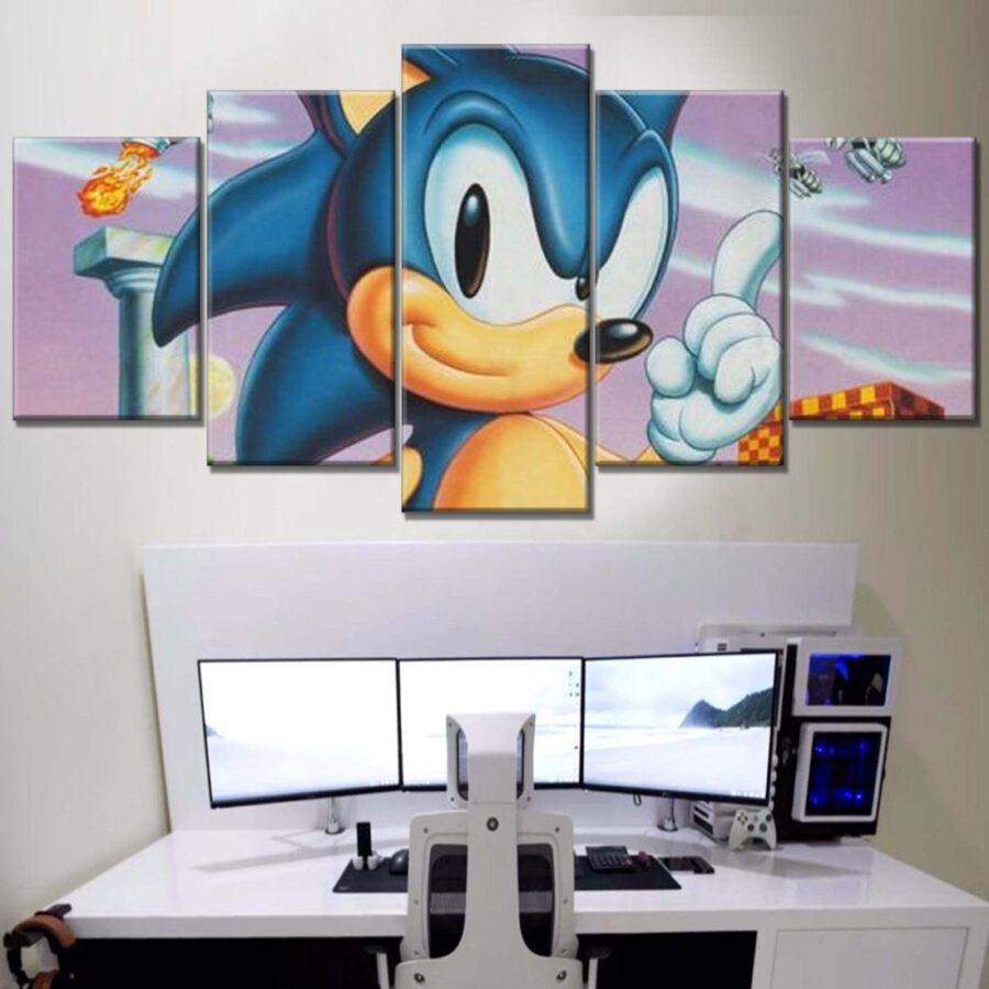 Sonic The Hedgehog 40 Leinwandbilder