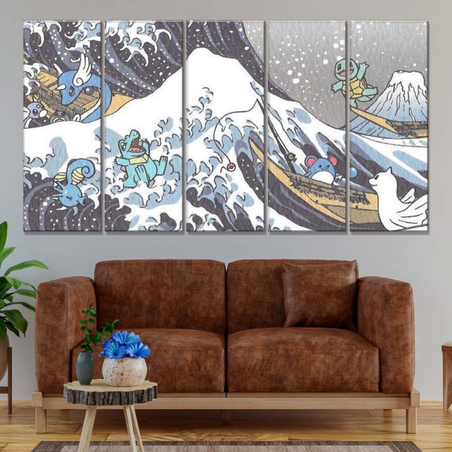 Pokemon Alle Charaktere 70 Leinwandbilder – Bild 2