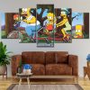 Die Simpsons 4 Leinwandbilder