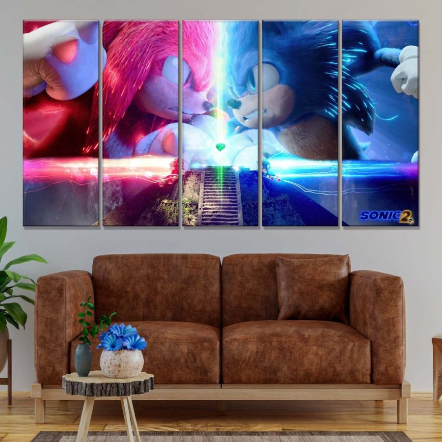 Sonic The Hedgehog 33 Leinwandbilder – Bild 2