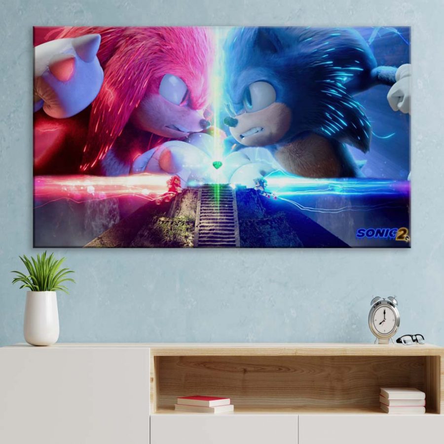 Sonic The Hedgehog 33 Leinwandbilder – Bild 3