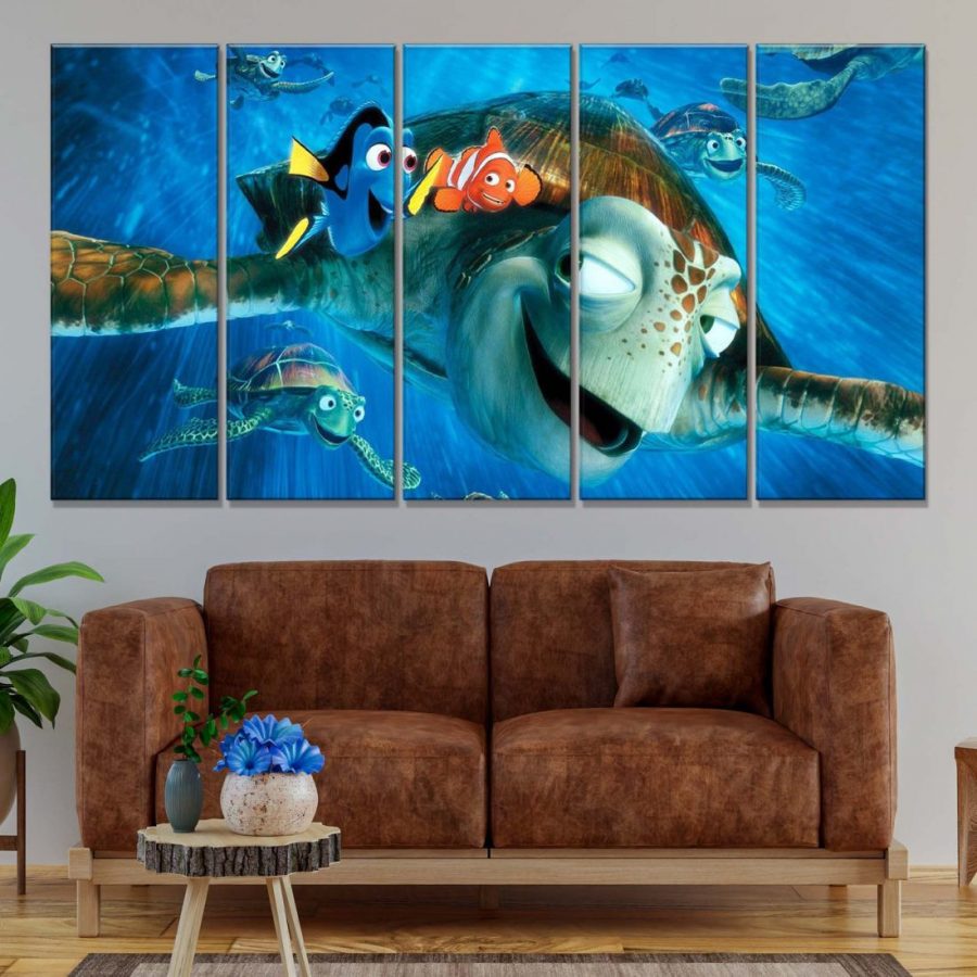 Findet Nemo Figuren 15 Leinwandbilder – Bild 2