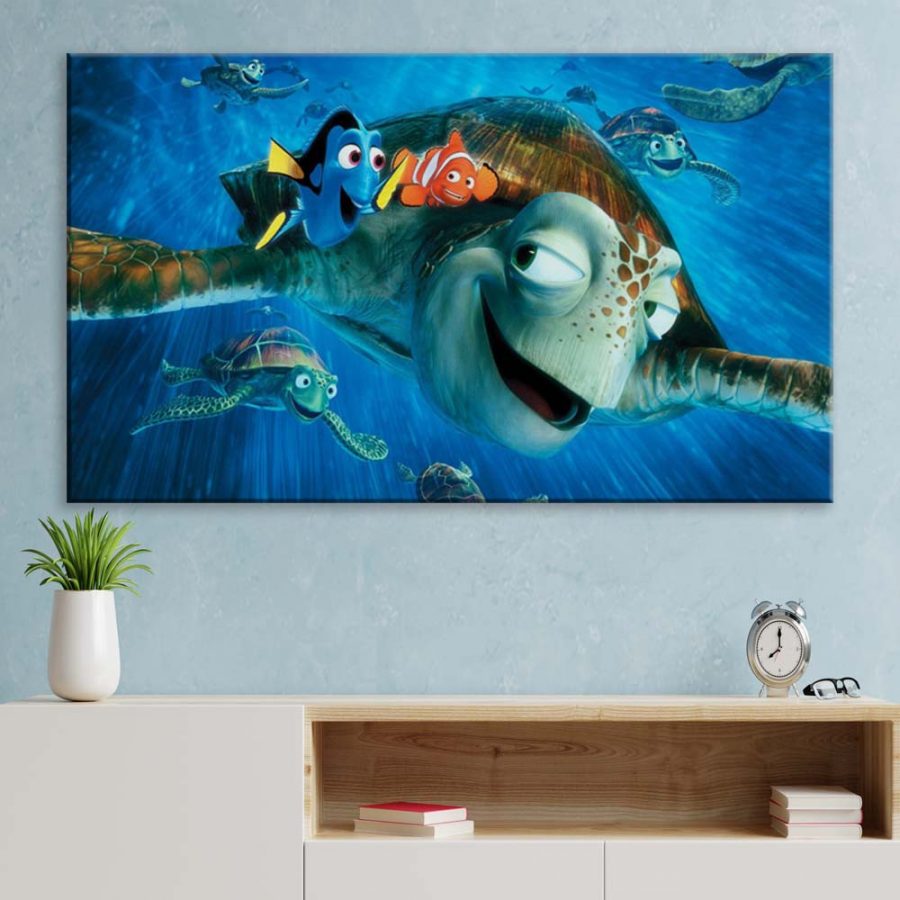 Findet Nemo Figuren 15 Leinwandbilder – Bild 3