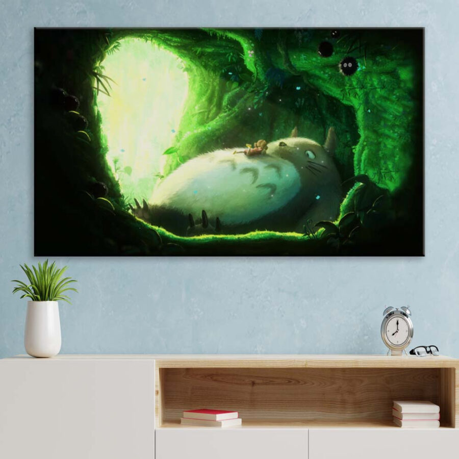 Totoro Mein Nachbar Totoro 15 Leinwandbilder – Bild 3