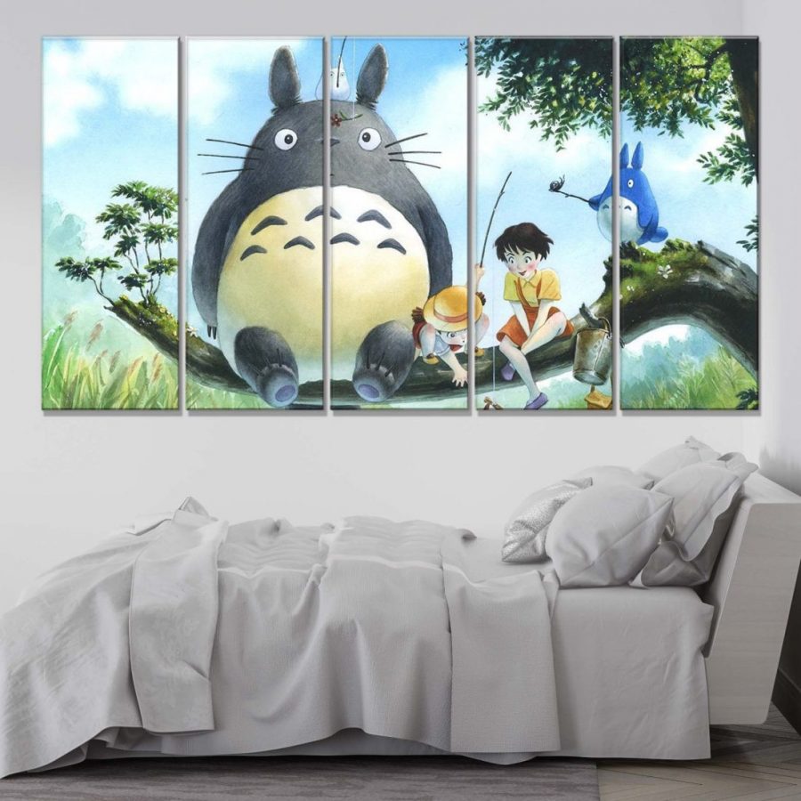 Mein Nachbar Totoro Alle Charaktere 23 Leinwandbilder – Bild 2