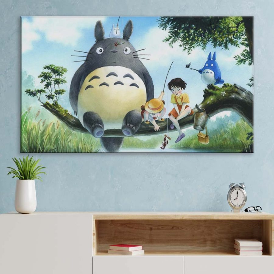 Mein Nachbar Totoro Alle Charaktere 23 Leinwandbilder – Bild 3