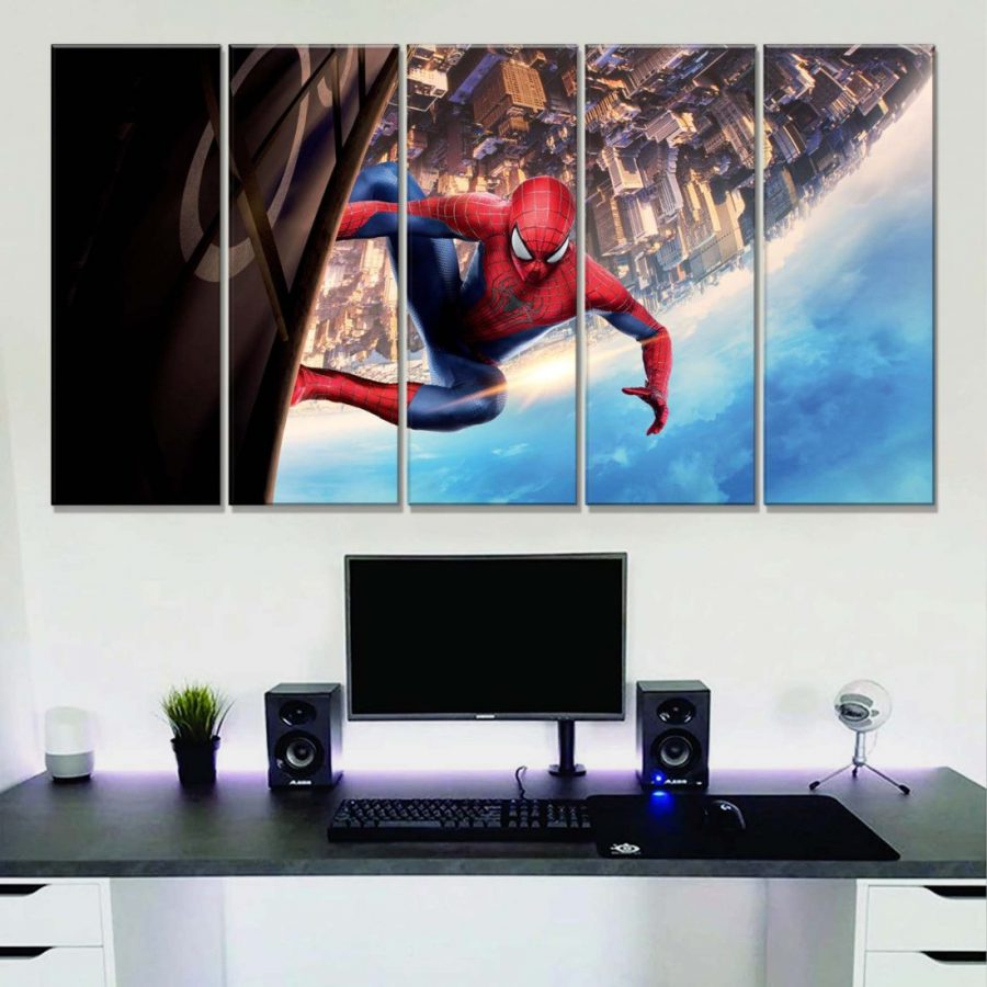 Marvel Spider Man 6 Leinwandbilder – Bild 2