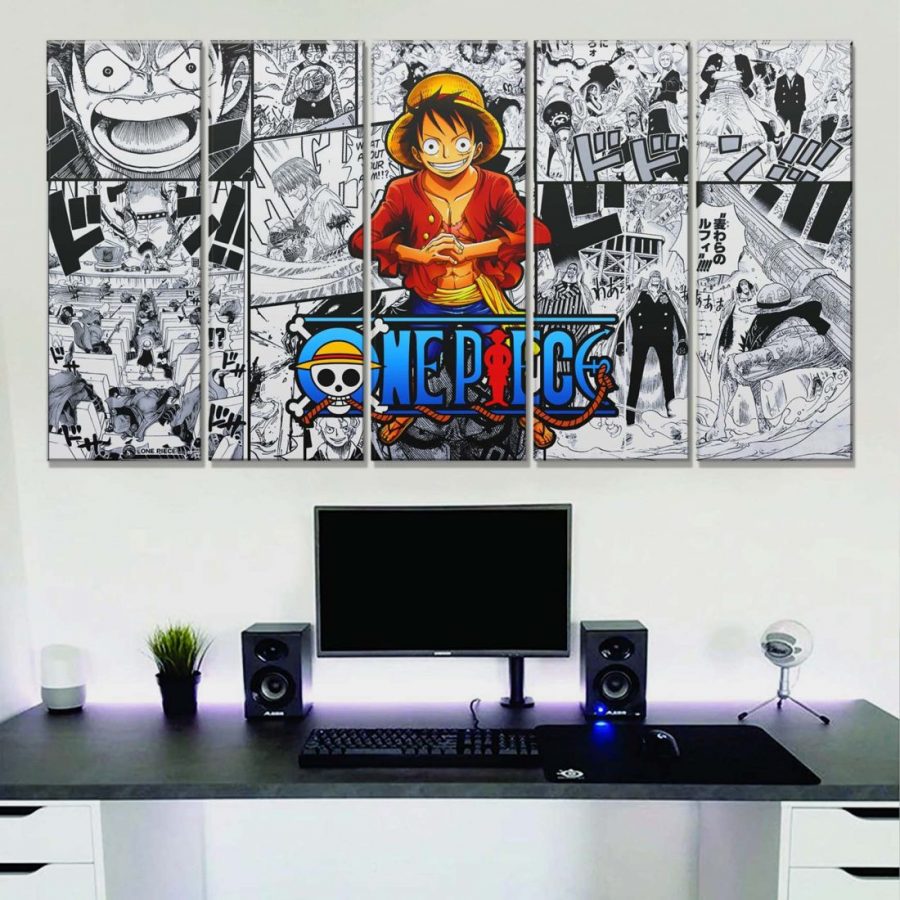 One Piece Monkey D. Luffy 1 Leinwandbilder – Bild 2