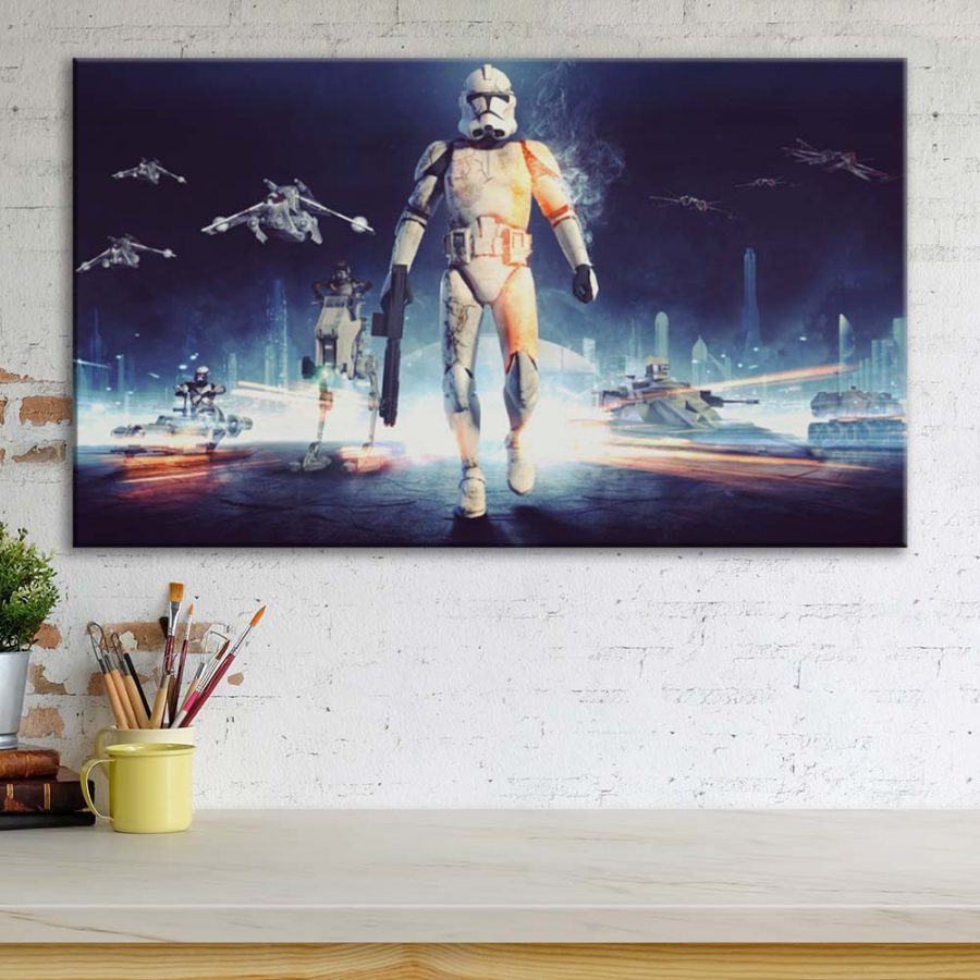 Sturmtruppen Motiv Star Wars Leinwandbilder – Bild 3