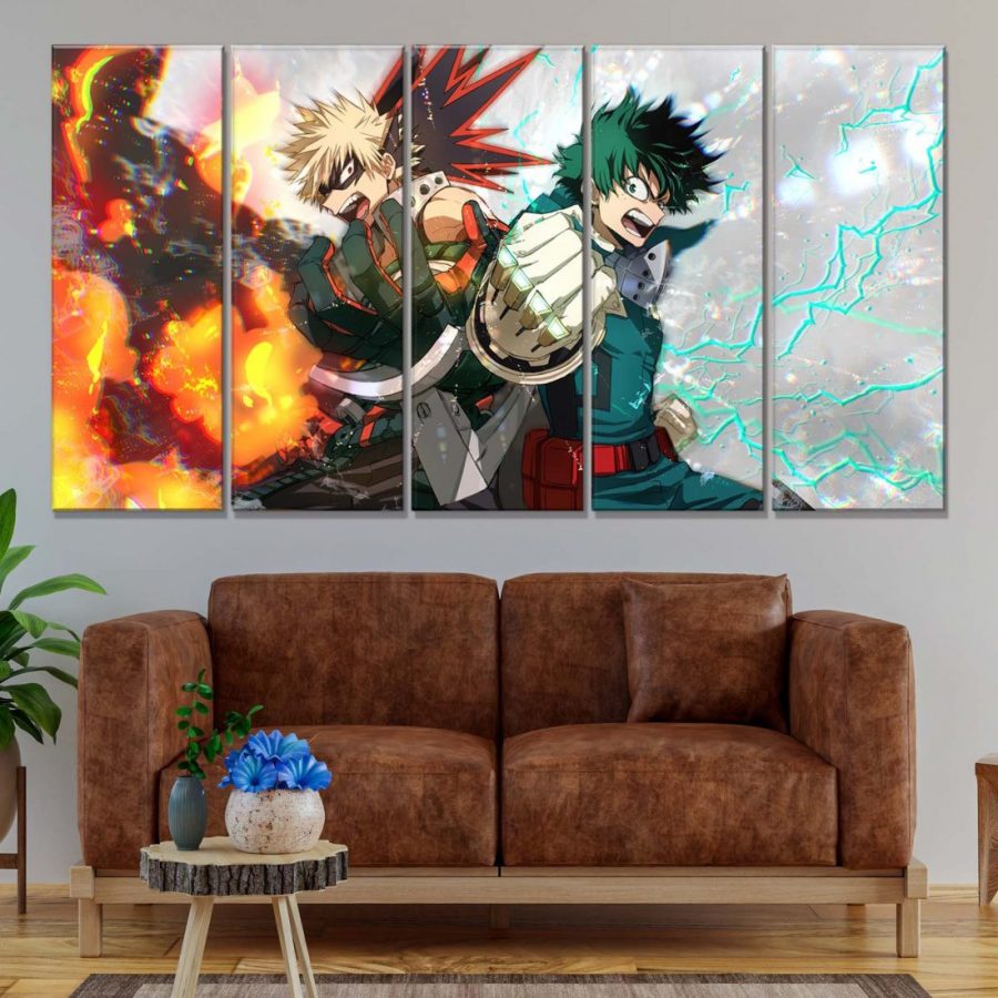 My Hero Academia Alle Charaktere 23 Leinwandbilder – Bild 2